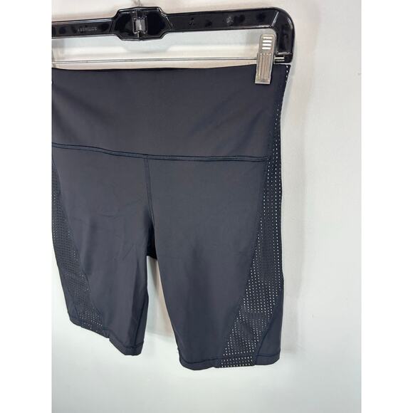 Athleta Hit It 9 Inch Bike Shorts Black Size Small Athletic Gym Casual - Picture 10 of 13